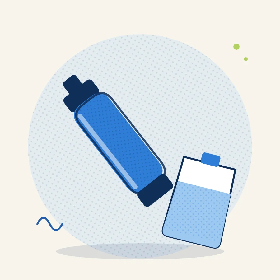 Ilustración: Filtro de agua portátil Sawyer Mini